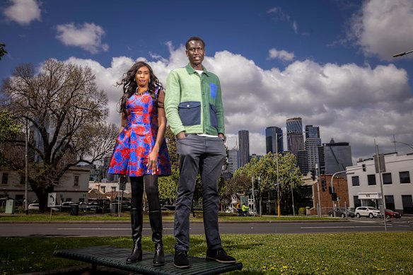 Ashoup “Ash” Atar pictured with Emmanuel “Manny” Malou.