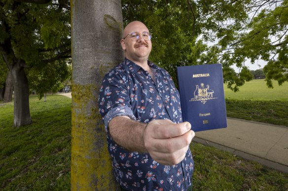Shane Nicklos is itching to travel and recently renewed his passport anticipating international borders reopening.