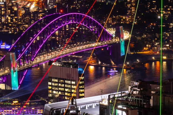 Vivid Sydney has cancelled the drone show on the final night of the festival.