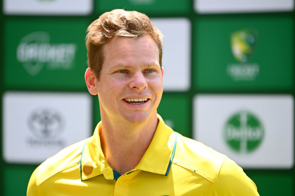 Steve Smith prepares to make the switch from Test cricket to the ODI format.