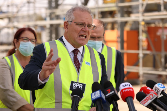 Scott Morrison campaigning in Perth says the government is aware of the price pressures facing Australians.