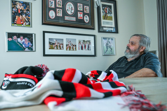 Saints fan John Lattanzio has bequeathed a third of his estate to the club.