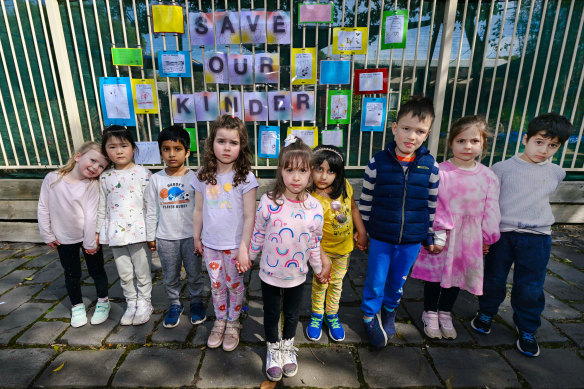 The Uniting Church said it had made efforts to minimise disruption to the children at Gardiner.