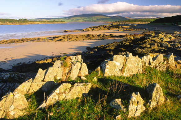 The new owner of Barlocco Island could enjoy views like this across Wigtown Bay.