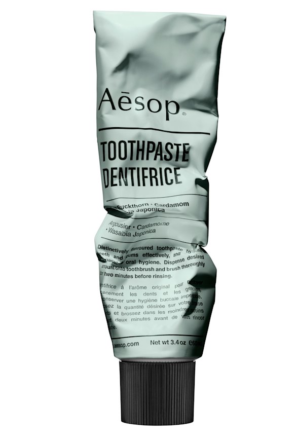 Aesop’s $15 tube.