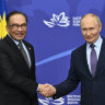 ‘You have shown determination’: Malaysian PM praises Putin, pledges closer ties