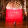 The MATRIA installation at the Royal Exhibition Building.