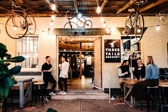 Three Tails Brewery in Mudgee.