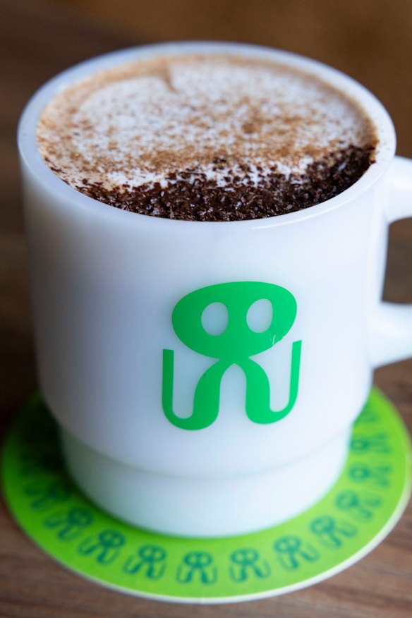 Hot chocolate.