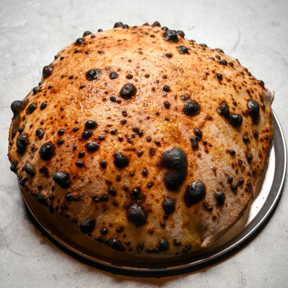 Totti’s signature wood-fired bread.