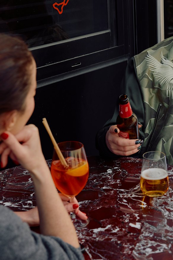 Cocktails are also on the menu.