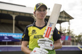 MELBOURNE, AUSTRALIA - MARCH 03: Beth Mooney of Australia poses during an Australian Women’s T20 World Cup training session at Junction Oval on March 3, 2020 in Melbourne, Australia. Photo by Nick Price/Cricket Australia