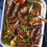 RecipeTin Eats’ easy-peasy sausage and vegie one-tray wonder (with hands-off gravy)