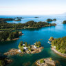 The waterways around Sitka.