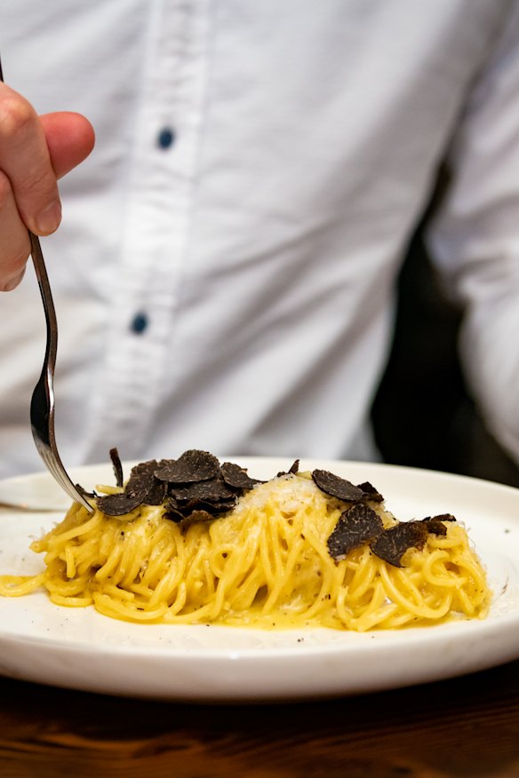 Truffle pasta.