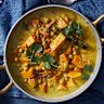 RecipeTin Eats’ golden coconut pumpkin and chickpea curry.