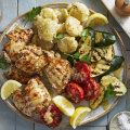 RecipeTin Eats: Italian marinated chicken with grilled vegetables and smushed potatoes.