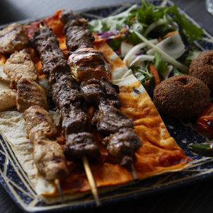 The Al Shami mixed plate is designed to share between two.