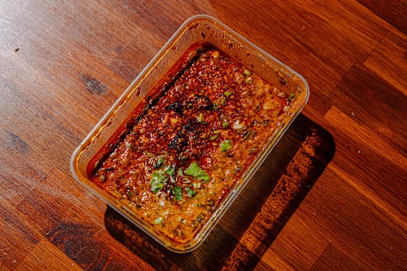 Tikhari curry.