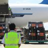 Questions over exports as air cargo volumes nosedive