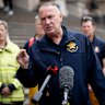 Firefighters’ union boss unmasked over bid to suppress corruption report