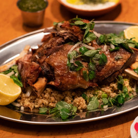 Jimmy’s lamb dish.