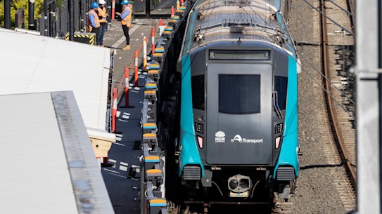High-speed testing has begun along Sydney’s delayed south-west Metro line, amid progress being made to the transformations of the stations. 