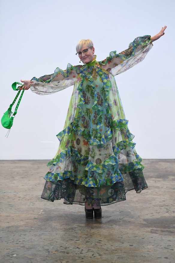 Day four at Australian Fashion Week 2024 at Carriageworks, Sydney.