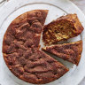 Quince, cinnamon and ginger cake. Styling by Hannah Meppem. Food preparation by Breesa Swann.