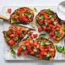 Classic bruschetta.