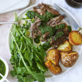 Danielle Alvarez’s Easter roast lamb.
