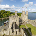 Caernarfon Castle is one of the medieval wonders of Wales.