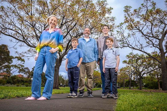 Katie James (with her family) was rushed to intensive care twice with pre-eclampsia and lost a baby daughter to it. She is thrilled the current research could mean others are spared this ordeal.