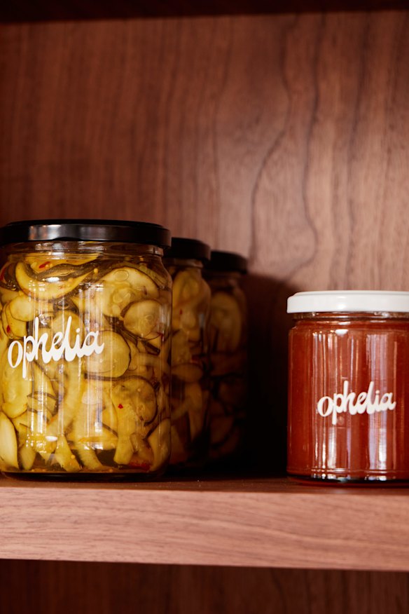 Pickled goods.