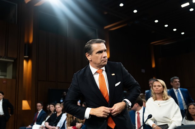 Acting Attorney General Todd Blanche appears before the Senate Judiciary Committee.