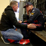 ‘Feel the pain’: How dad and his van forged new Formula One champion