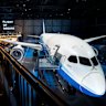 The Flight of Dreams theme park and the original Boeing 787 Dreamliner.
