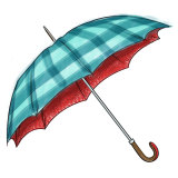 For an essentials-only wardrobe, an umbrella will suffice over a waterproof jacket. 