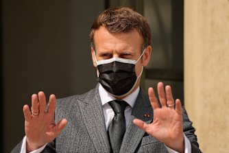 For universalism: President Emmanuel Macron is protective of French culture.