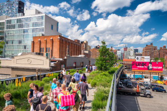 The Greenline was partly inspired by New York City’s elevated park, the High Line.