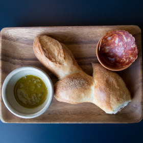 Wheat baguette.