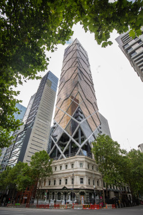 The National Trust says the former Celtic Club, on the corner of Queen Street and Lonsdale Street is an example of facadism being a poor design outcome.