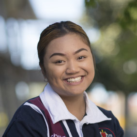 Isabella Peralta already has three-pre HSC offers to study nursing.