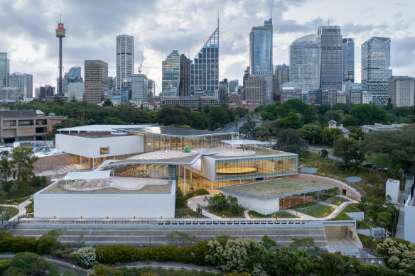 The new wing at the Art Gallery of NSW.