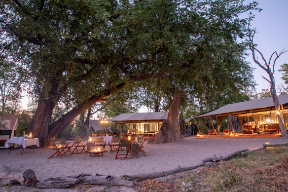 The main lounge and dining area.