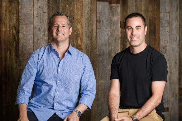 Foodbomb co-founders Josh Goulburn and Paul Tory have launched BombPay.