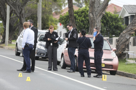 Police are investigating after a teenager was shot in a suburban street in South Granville.