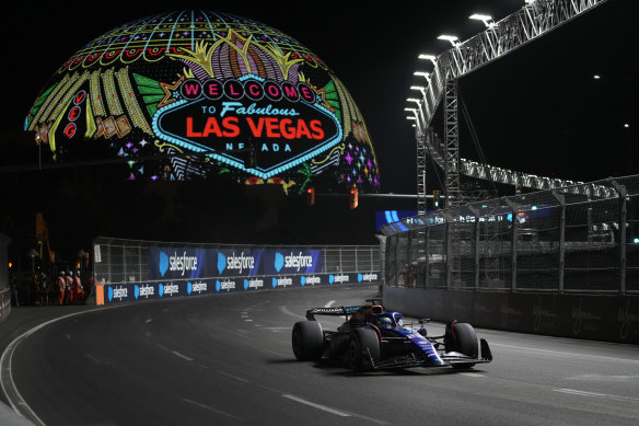 A broken drain cover won’t stop Formula One returning to Las Vegas