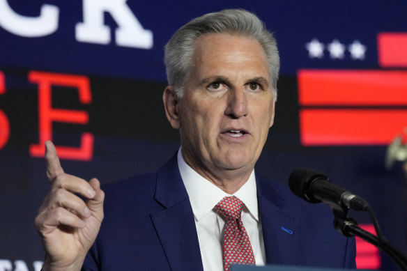 House minority leader Kevin McCarthy 