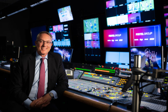 Foxtel chief executive Patrick Delany has led the company’s transition into a streaming player.